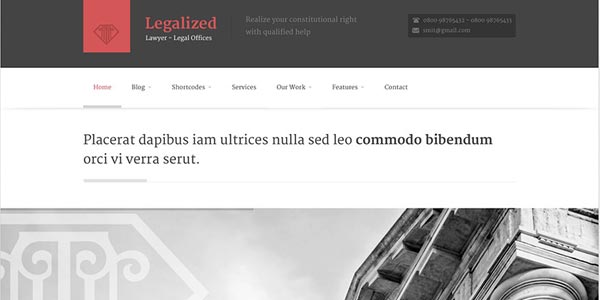 Las mejores plantillas Wordpress para abogados